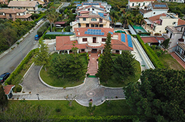 foto aerea beb giglio di mare